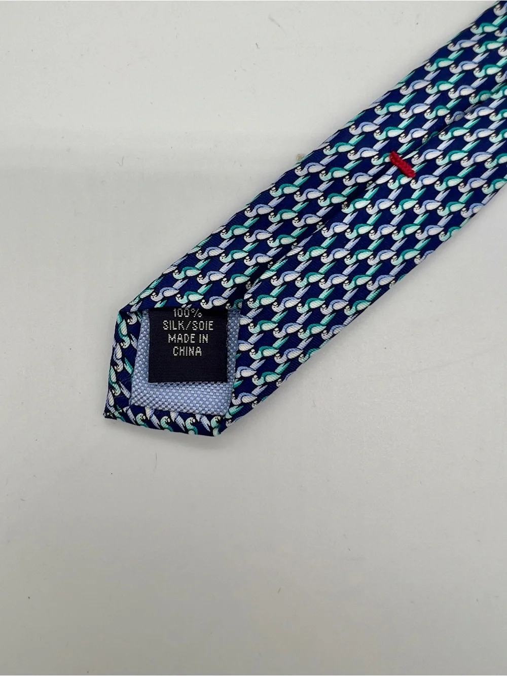 Tommy Hilfiger Blue Patterned Men's Tie